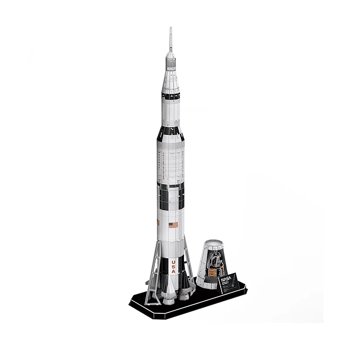 PUZZLE 3D COHETE SATURN V COD. DS1059H 2