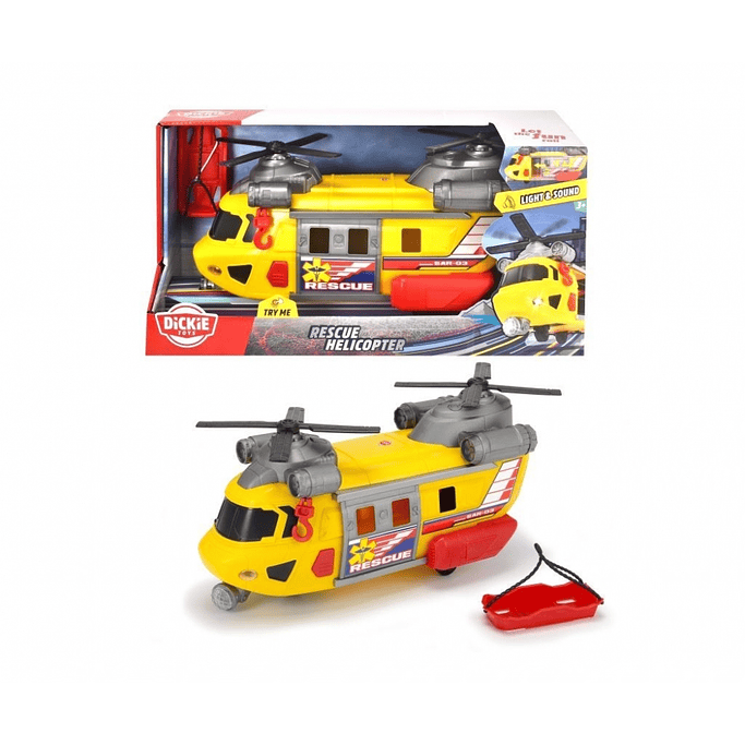 HELICOPTERO DE RESCATE CON LUCES Y SONIDOS COD. 203306004 1