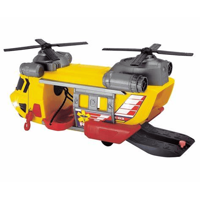 HELICOPTERO DE RESCATE CON LUCES Y SONIDOS COD. 203306004 3