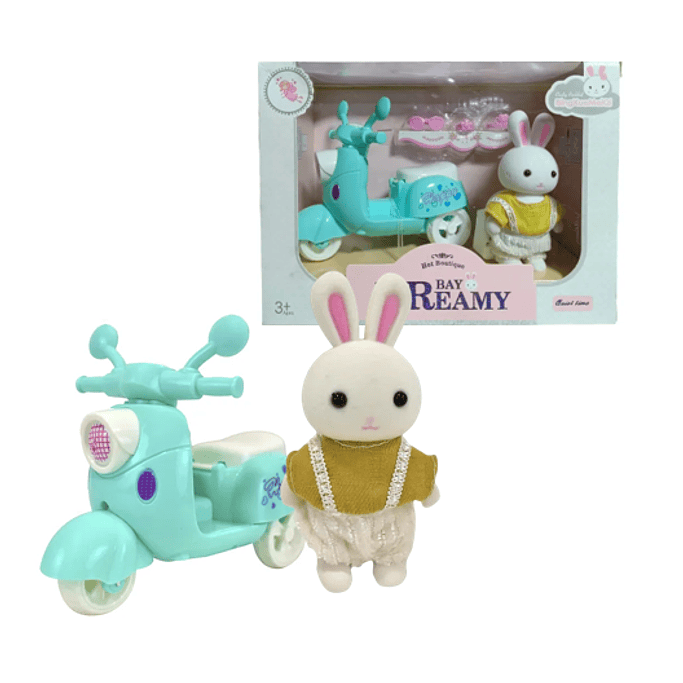 CONEJITO CON MOTONETA COD. 115232 1