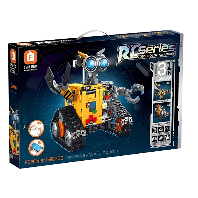 BLOCK WALL ROBOT 3 EN 1 A CONTROL REMOTO COD. 4274828 3