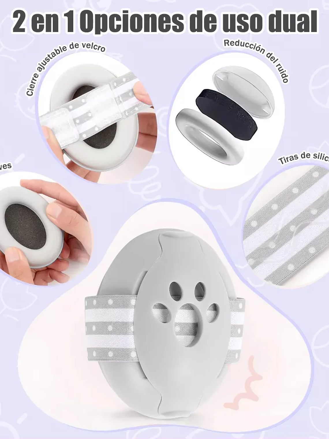 Cancelador de ruido 0 a 4 años 3