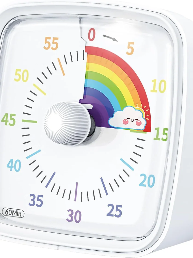 Reloj visual hasta 60 minutos analógico. 1