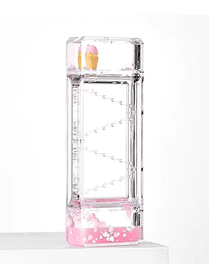 Reloj de aceite, burbujas, diseño rectángular