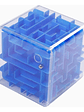 Cubo laberinto 3D.  8 x 8 cm - Miniatura 1