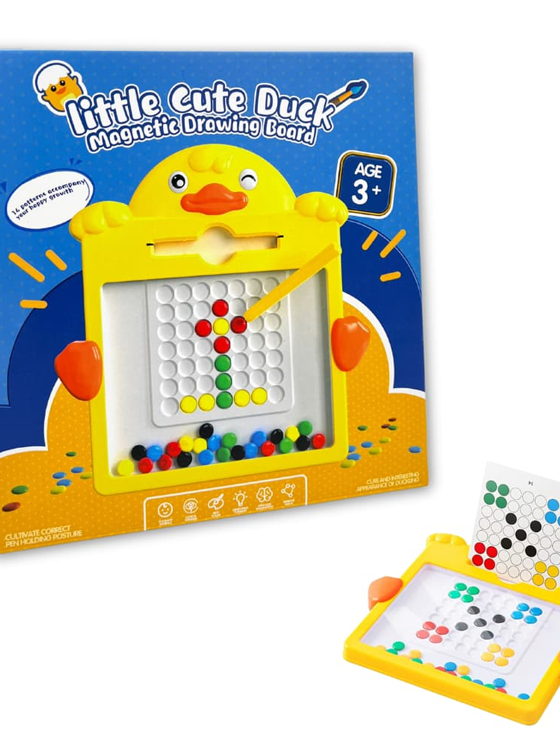 Panel imantado Patito  3