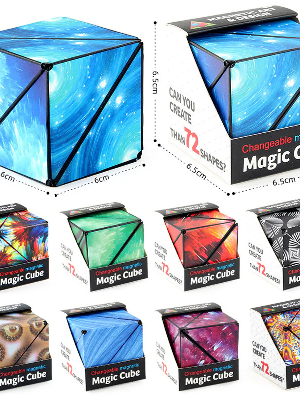 Cubo mágico origami 4