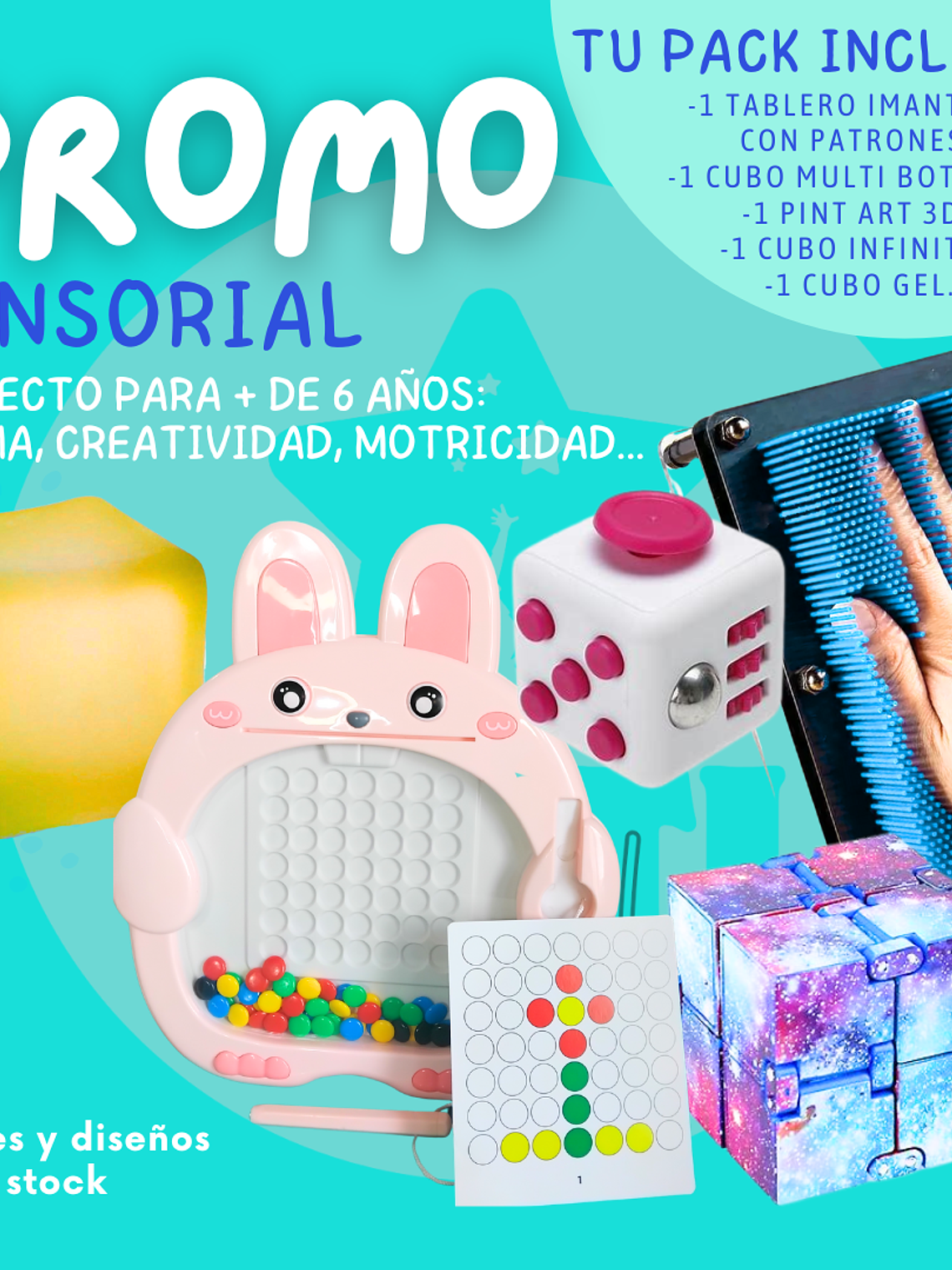 Pack Sensorial + 6 años 1