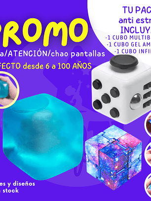 Pack anti estrés de bolsillo + 6 años
