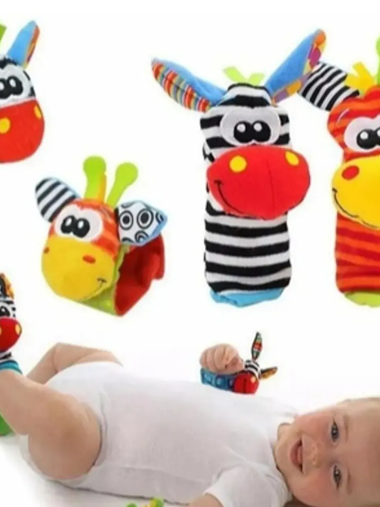 Calcetas y muñequeras de estimulación.                                                                                                                                                                 2