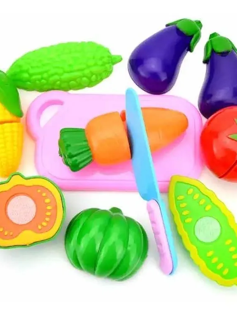 Verduras/frutas con velcro en canasto 1