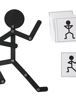 Cuerpo articulado de madera