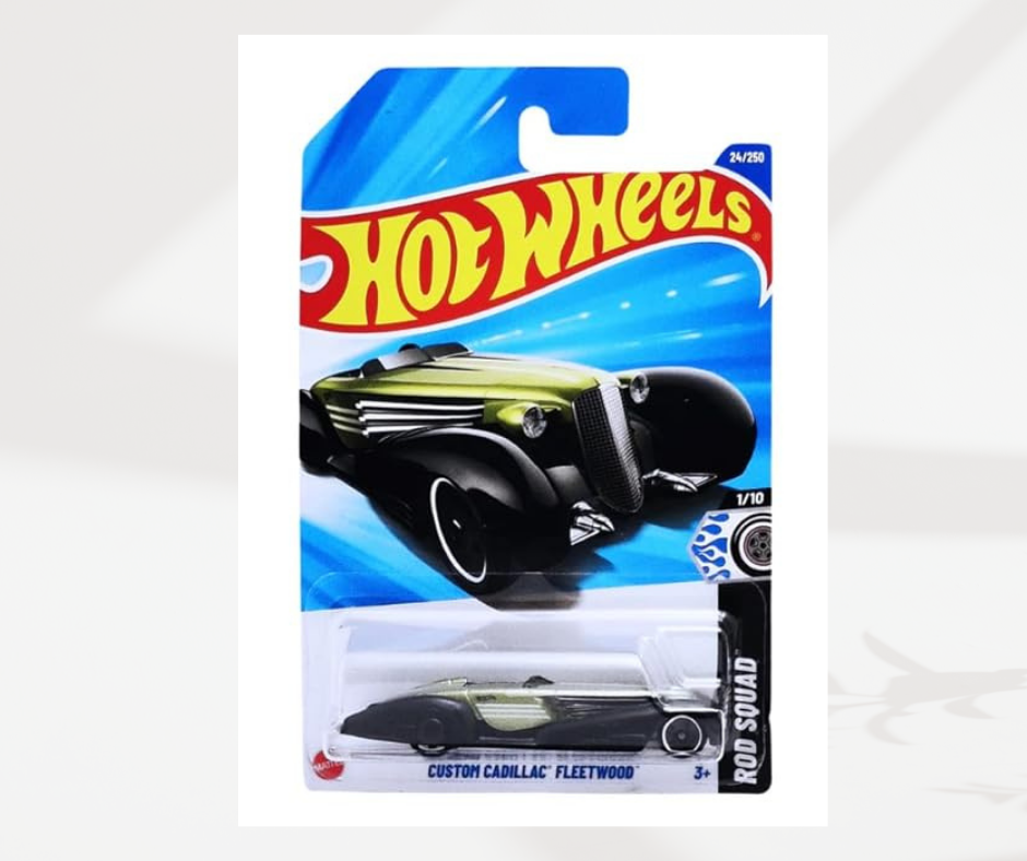 Hot Wheels Custom Cadillac Fleetwood Verde