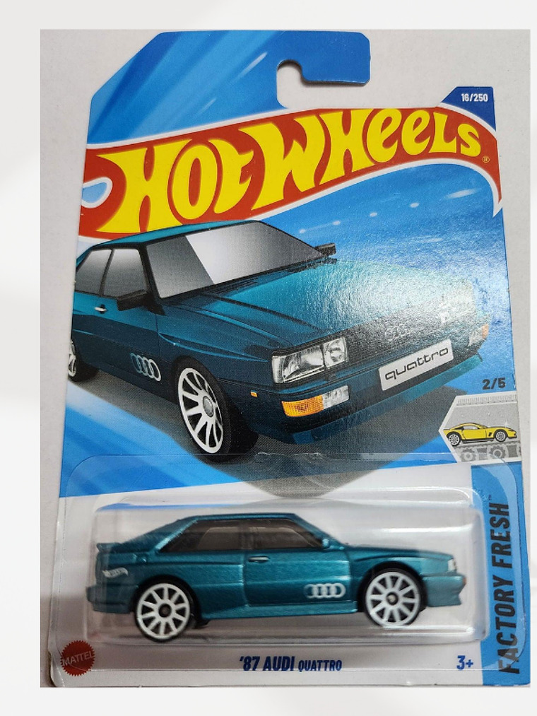 Hot Wheels: Audi Quattro Verde 1