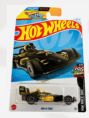 Hot Wheels Hw 4 Trac Lets Race Black
