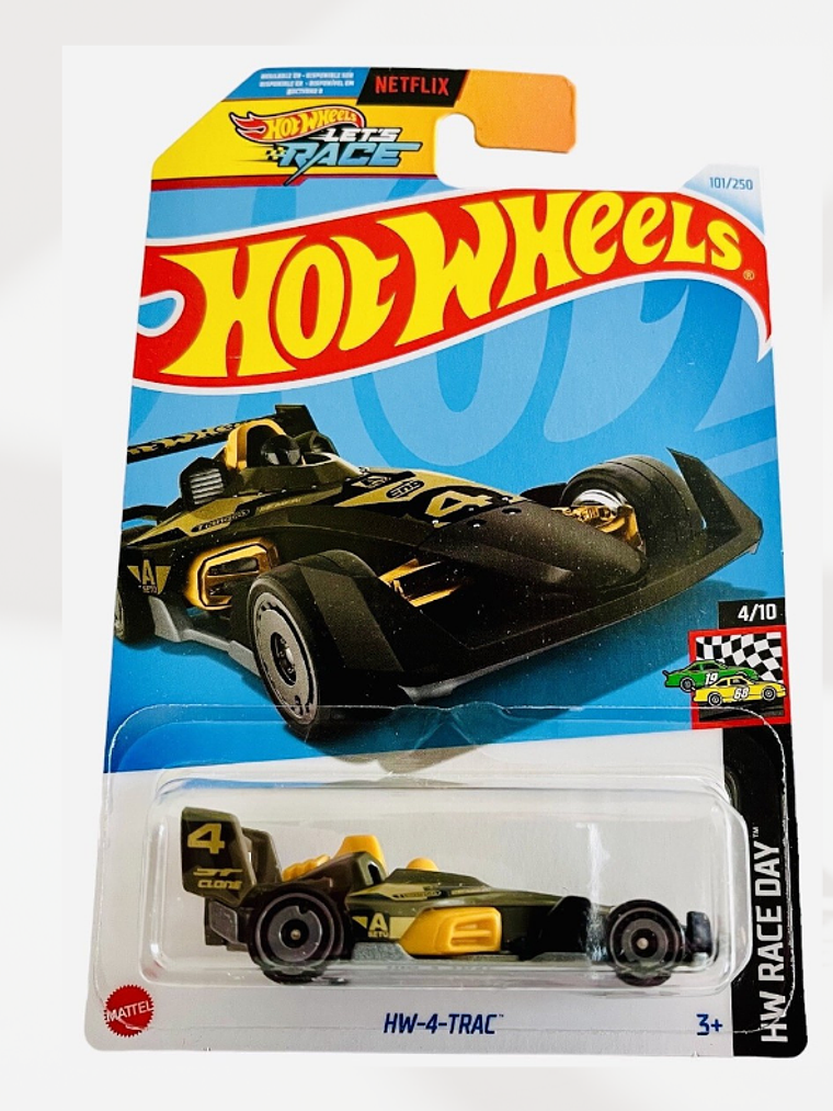 Hot Wheels Hw 4 Trac Lets Race Black 1