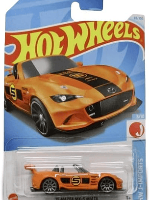 Hot Wheels 15 Mazda Mx-5 Miata - 1/64 - Htd22 Naranja