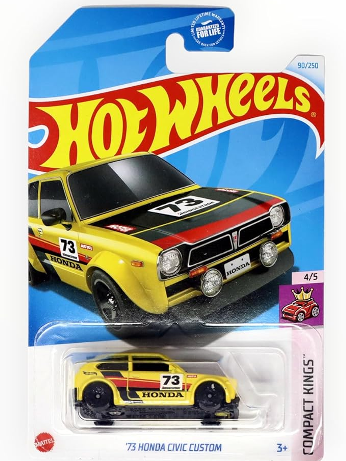 Hot Wheels 73 Honda Civic Custom  1