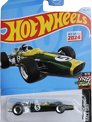 Hot Wheels 67 Lotus Type 49 De Fórmula 1 