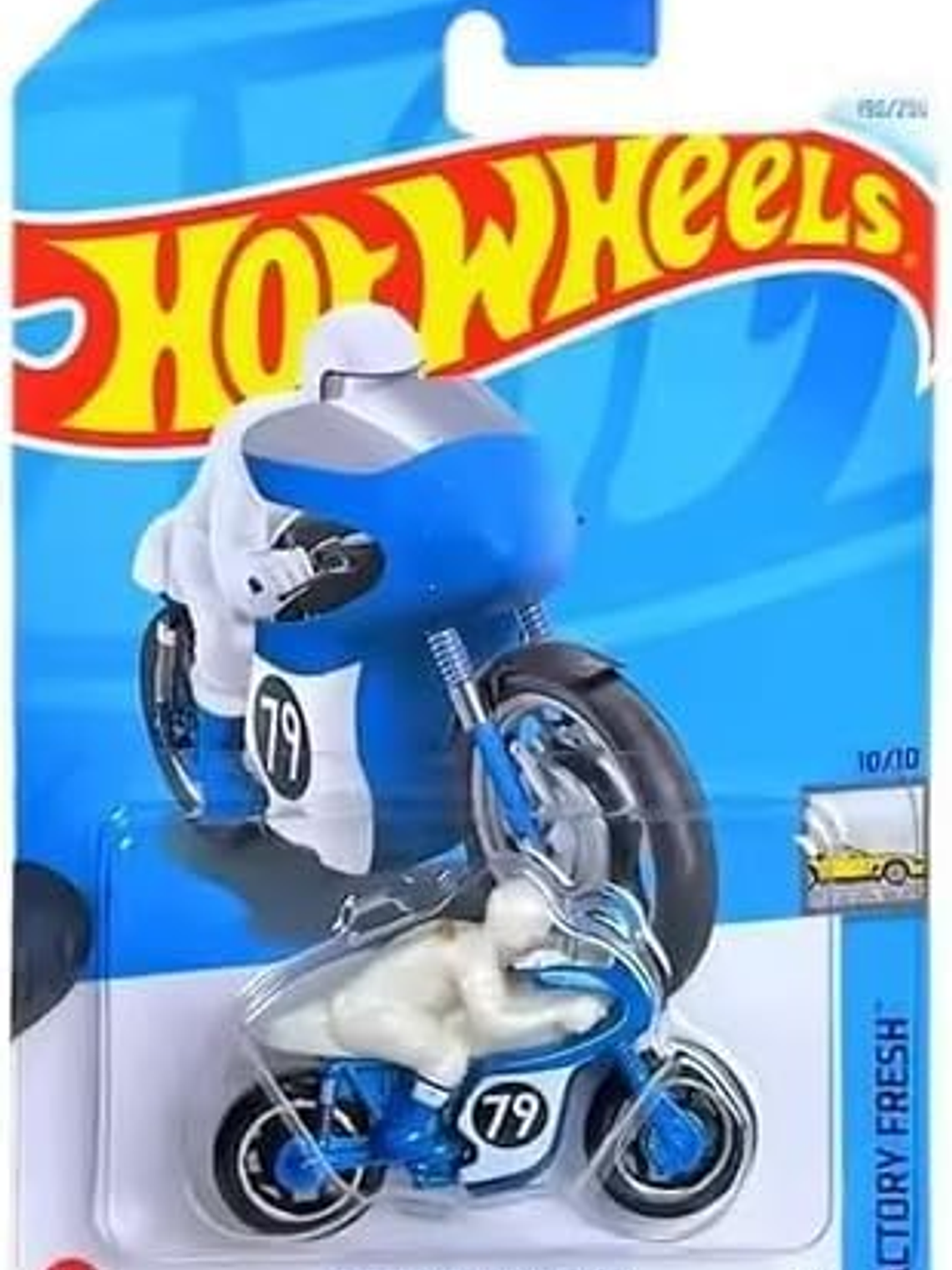 Hot Wheels Moto 1966 Triumph Tiger 100 Azu 1