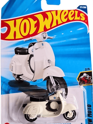 Hot Wheels Vespa 90 Ss Super Sprint (1966) Bianco 