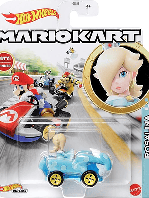 Hot Wheels Mario Kart Rosalina Birthday Girl Color Celeste