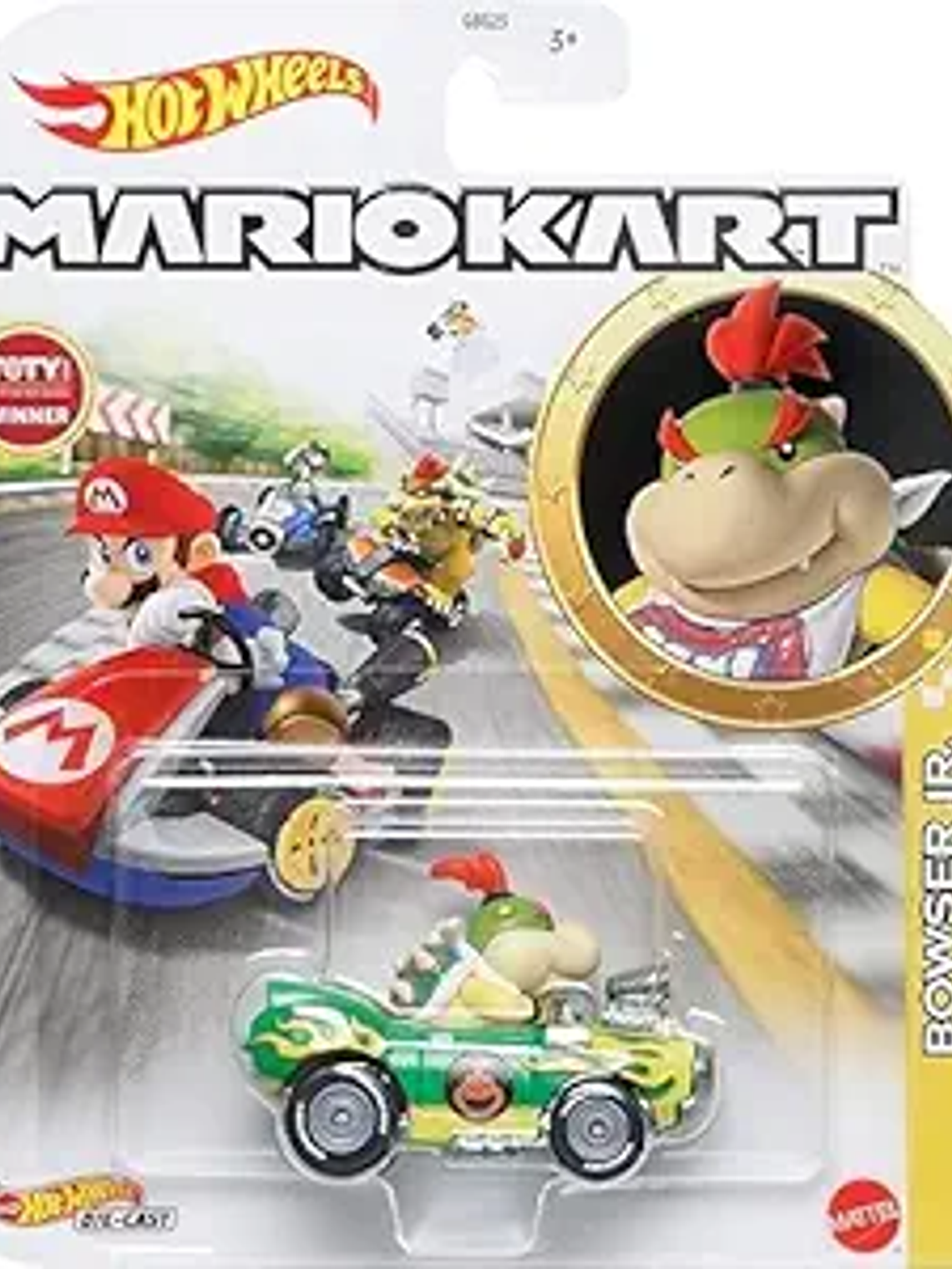 Hot  Wheels Mario Kart Bowser Jr. Flame Flyer  1