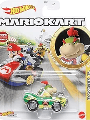 Hot  Wheels Mario Kart Bowser Jr. Flame Flyer 
