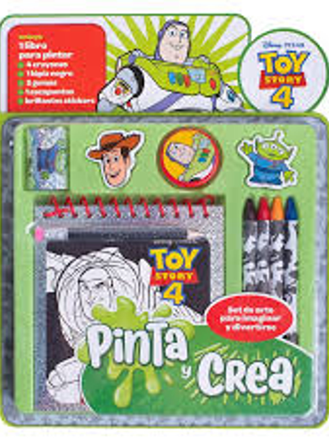 Toy Story Libro Pinta y Crea 1