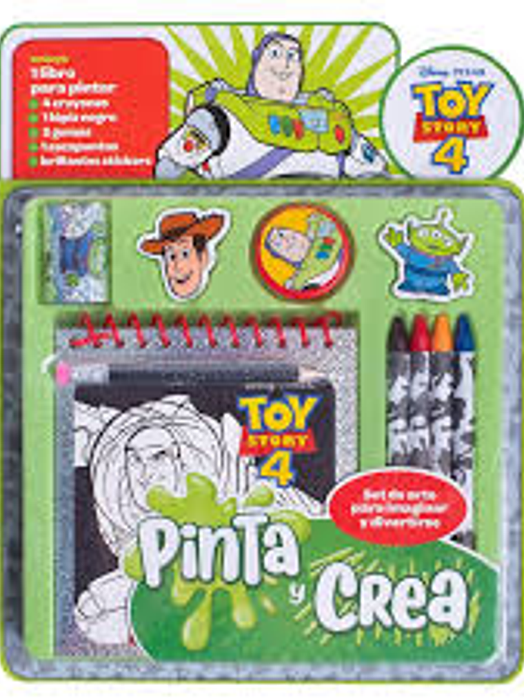 Toy Story Libro Pinta y Crea 1