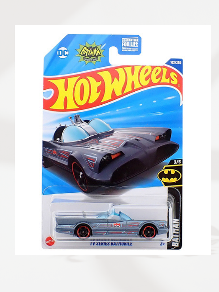 Hot Wheels Tv Series Batman Batmobile 3/5 Azul Acero 1