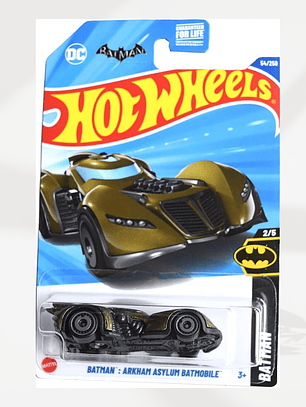Hot Wheels  Batman Arkham Asylum Batmobile  2/5 Dorado Oscuro