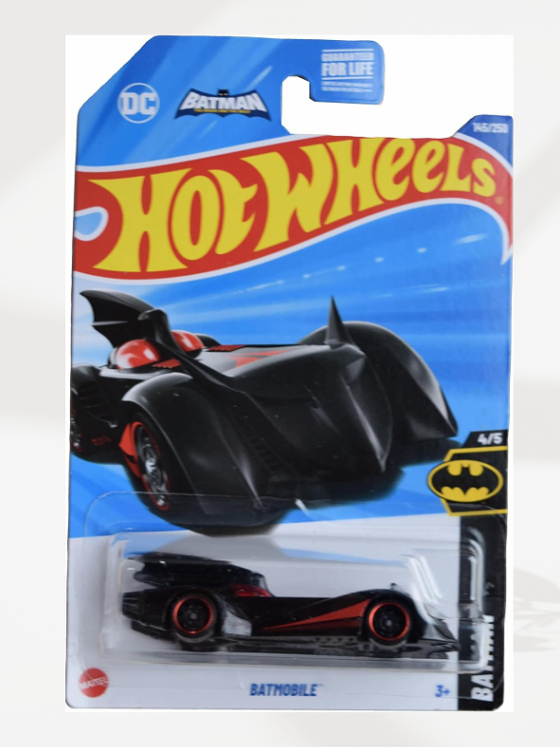 Hot Wheels - Batmobile 4/5 Batman Negro 1