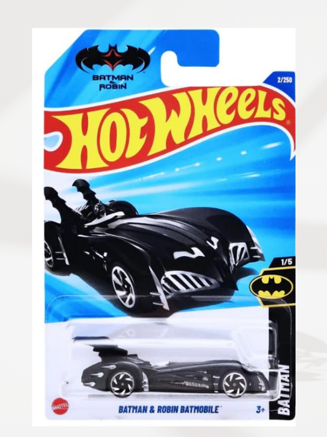 Hot Wheels Batman & Robin 1/5Negro 1