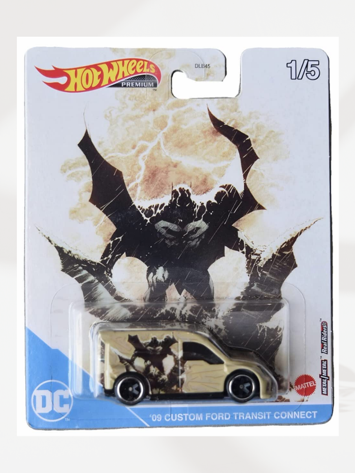 Hot Wheels 09 Ford Transit Connect Personalizado Batman 2022 1