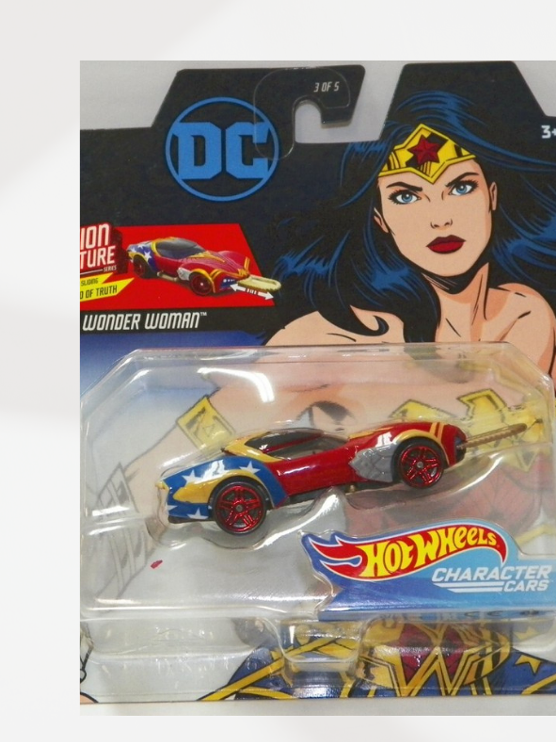 Hot Wheels  Dc Comics Wonder Woman Acción 3/5 1