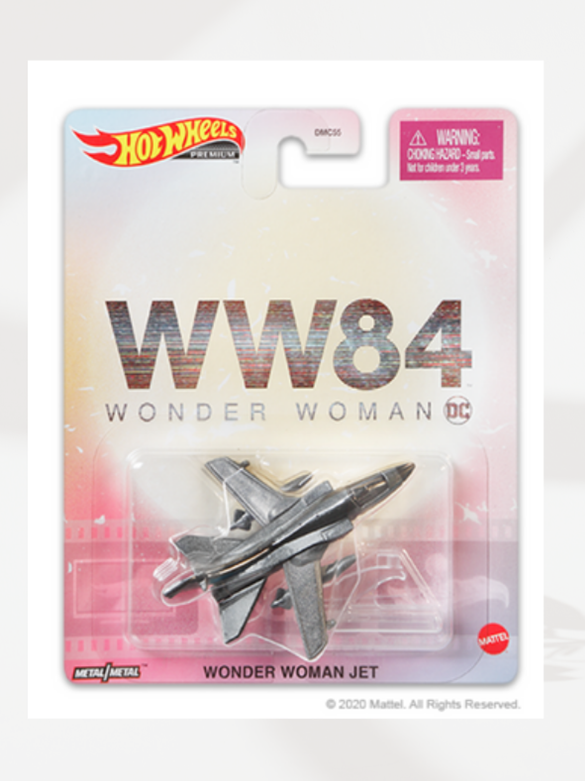 Hot Wheels Avion Wonder Woman Ww84 Negro 1