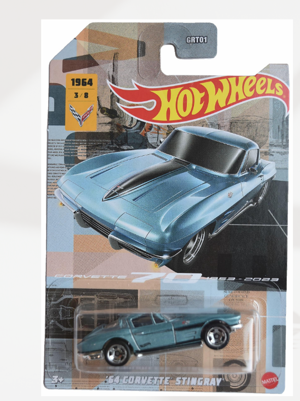 Hot Wheels Corvette Stingray 1964 3/8 1
