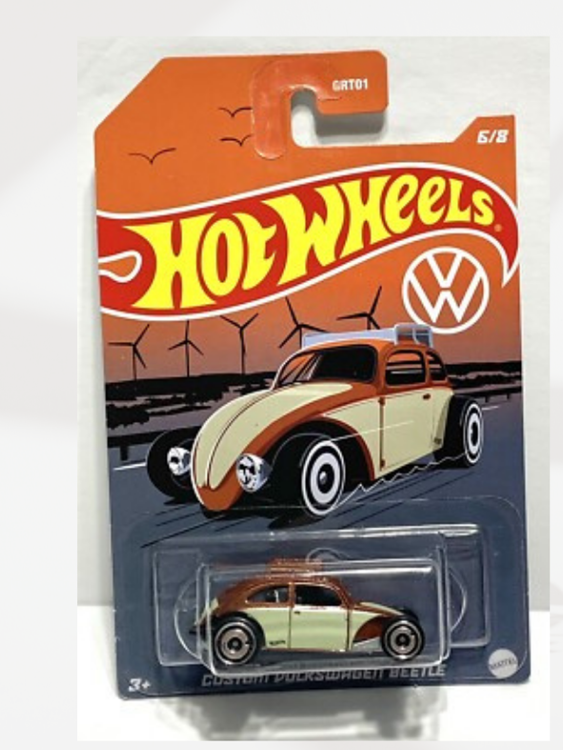 Hot Wheels  Custom Volkswagen Beetle Marrón 1