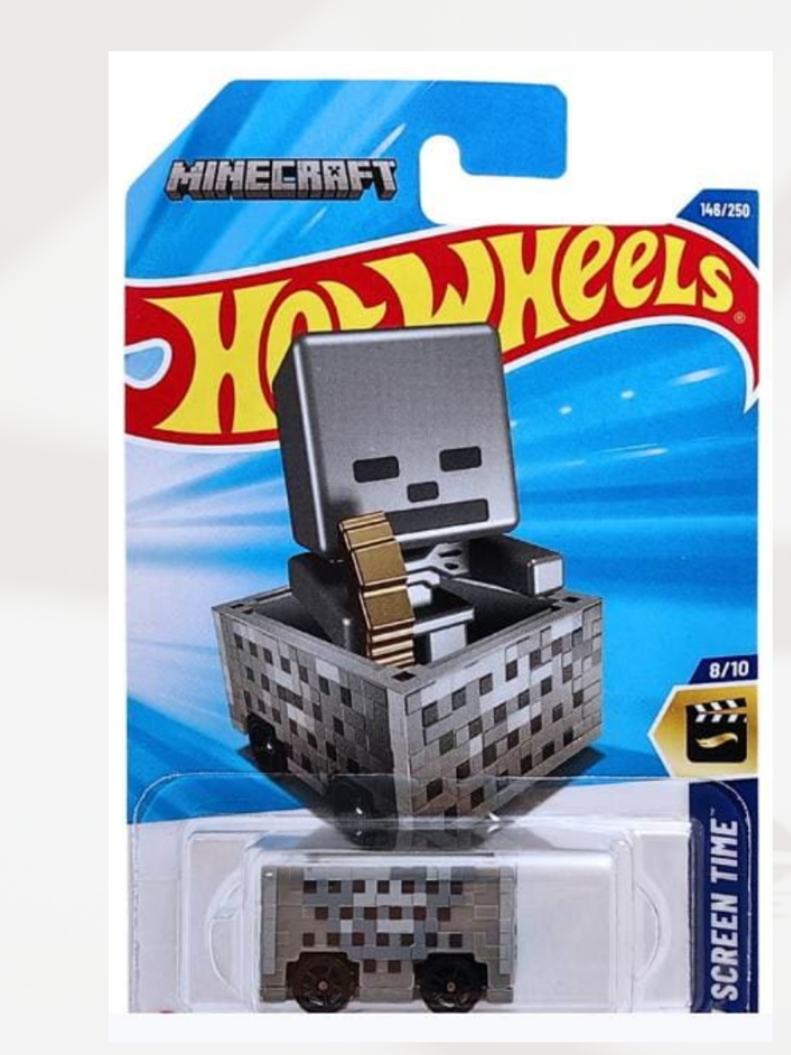Hot Wheels Minecart Minecraft 8/10 1