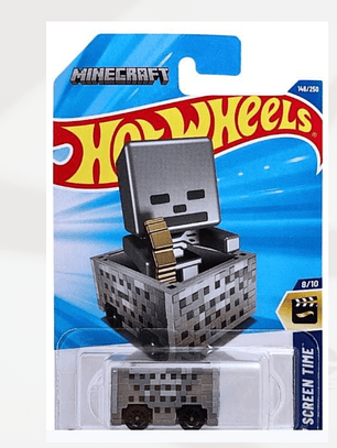 Hot Wheels Minecart Minecraft 8/10