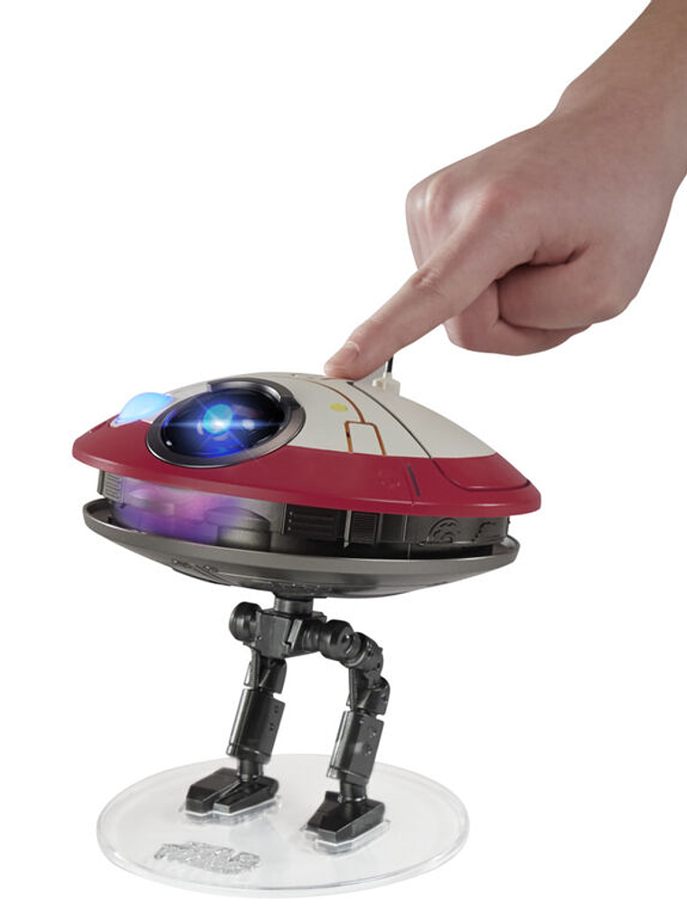 Star Wars Obi Wan Kenobi Lo La59 Edicion Animatronica Hasbro Color Blanco/rojo 2