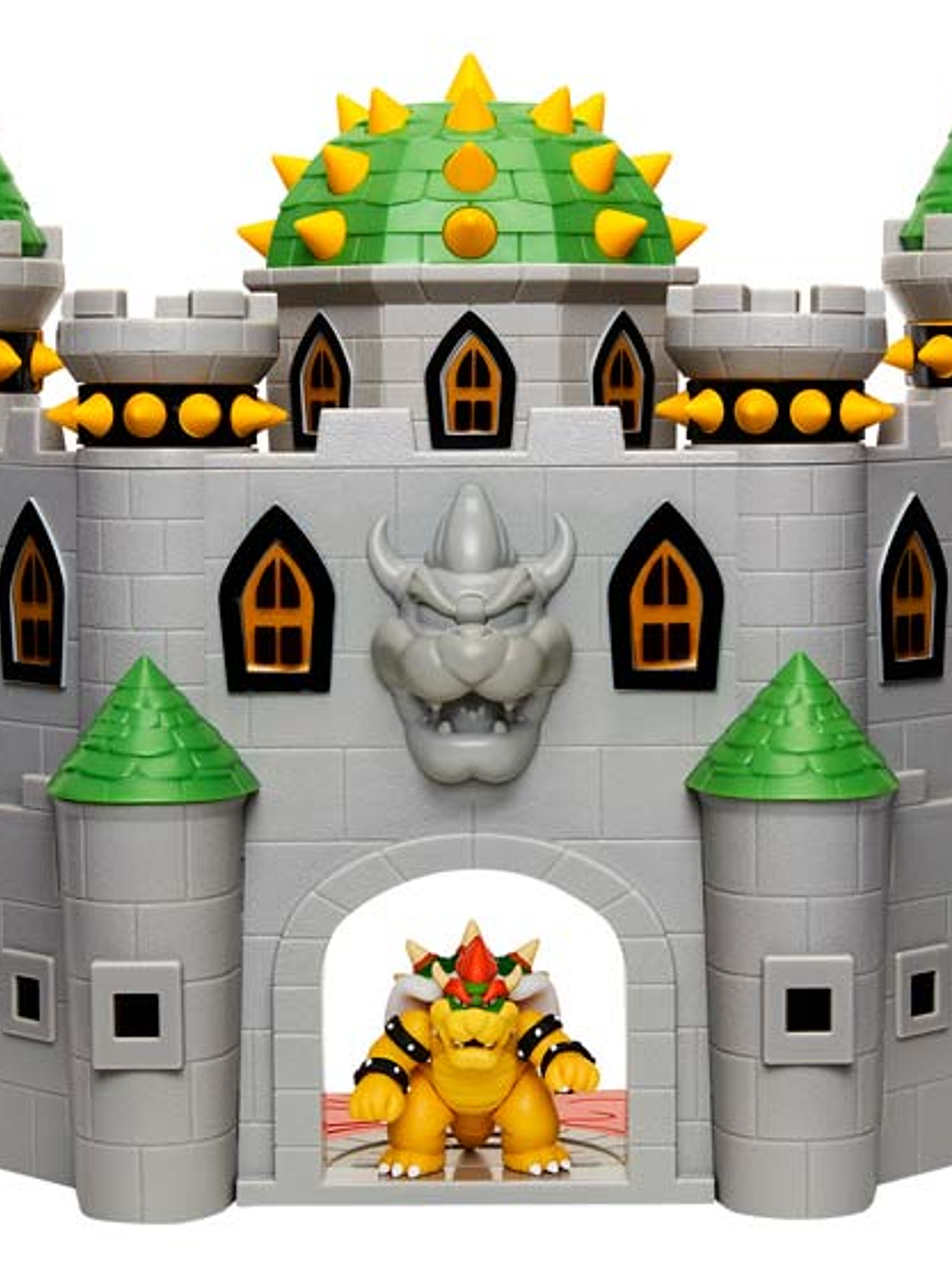 Nintendo Set Figura Mario Bros Castillo Deluxe De Bowser 2