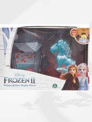 Frozen 2 Whisper & Glow Display House Set of All 4 - Elsa, Anna, Olaf and The Nokk