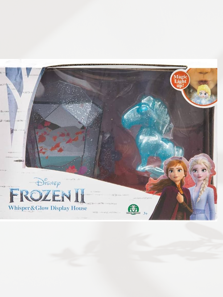 Frozen 2 Whisper & Glow Display House Set of All 4 - Elsa, Anna, Olaf and The Nokk 1