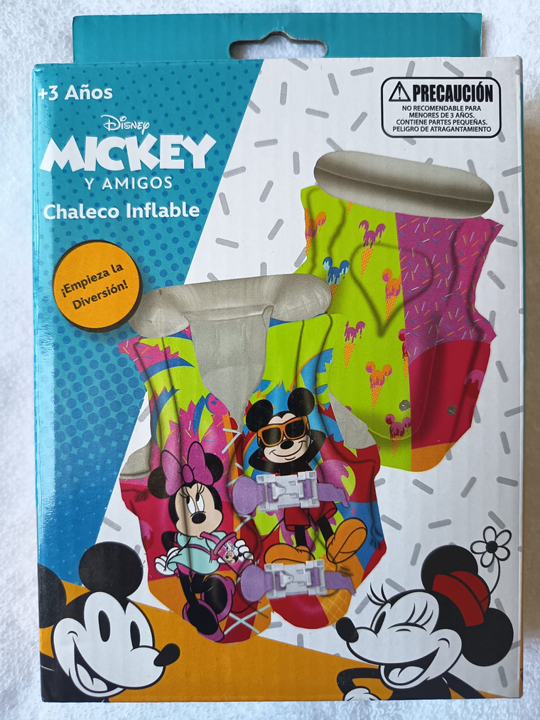 Disney Chaleco Inflable Mickey Minnie 1