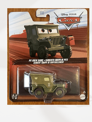 Cars Disney Sargento Pits 