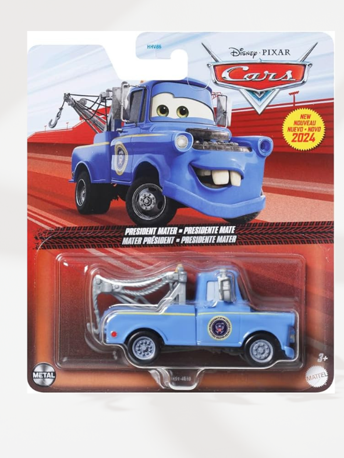 Cars Disney Mate Presidente  1