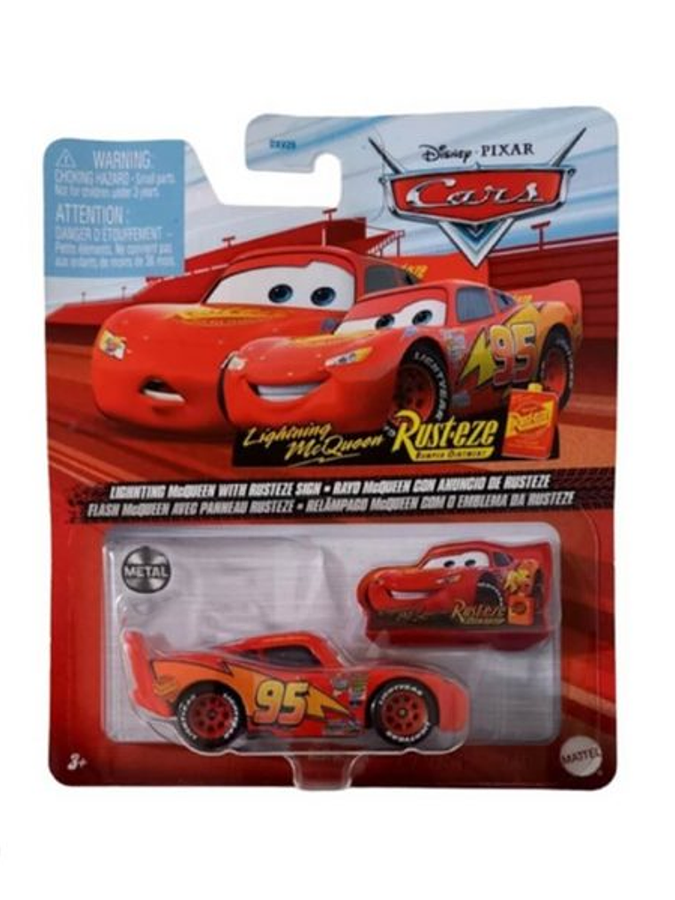 Cars Disney Rayo con Anuncio de Rusteze 1