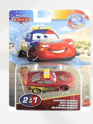 Cars Disney Rayo Mcqueen Color Changers